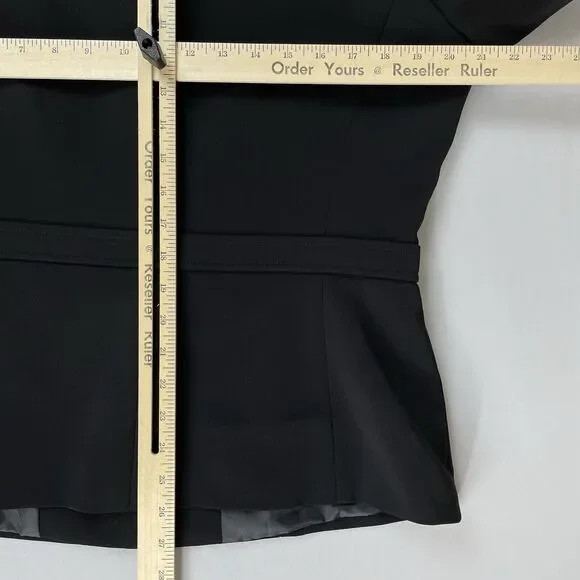 TAHARI ARTHUR S. LEVINE Long Skirt Business Suit Women’s 14 Black Vintage - Picture 10 of 16